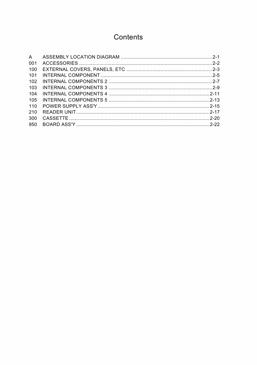 Canon imageCLASS MF-3220 3222 3228 3240 Parts Catalog Manual-4